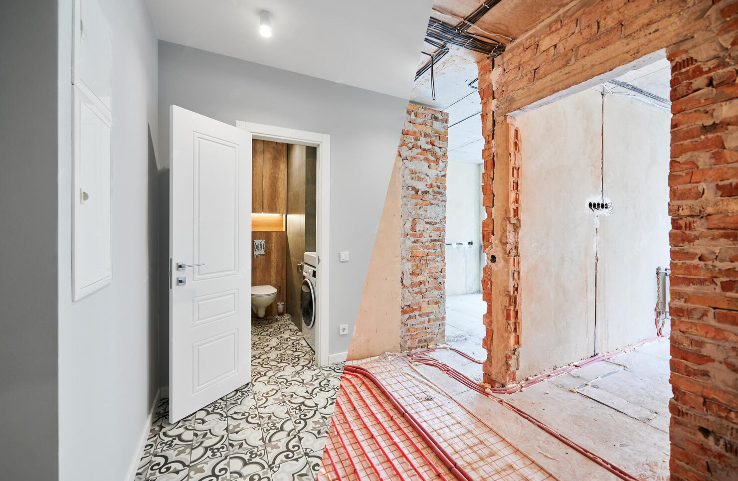 imagen antes y despu&eacute;s de una reforma